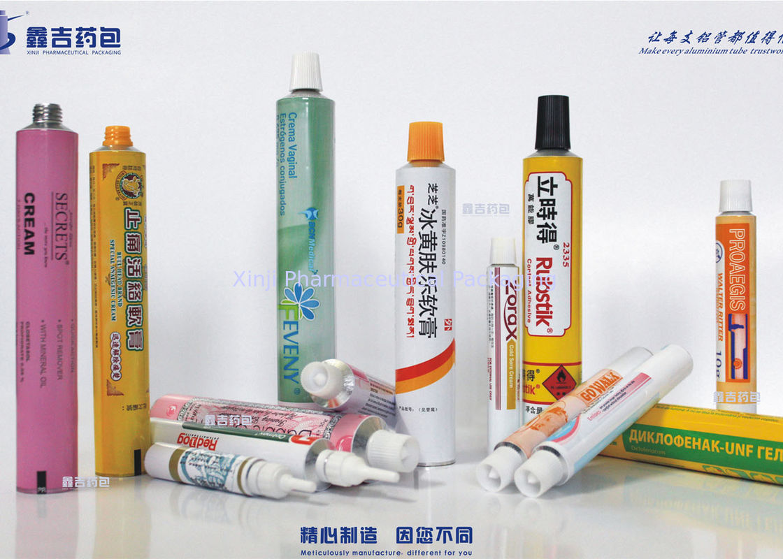 Recyclable Printed Tube Packaging For Cosmetics / Medicine / Food / Paiting