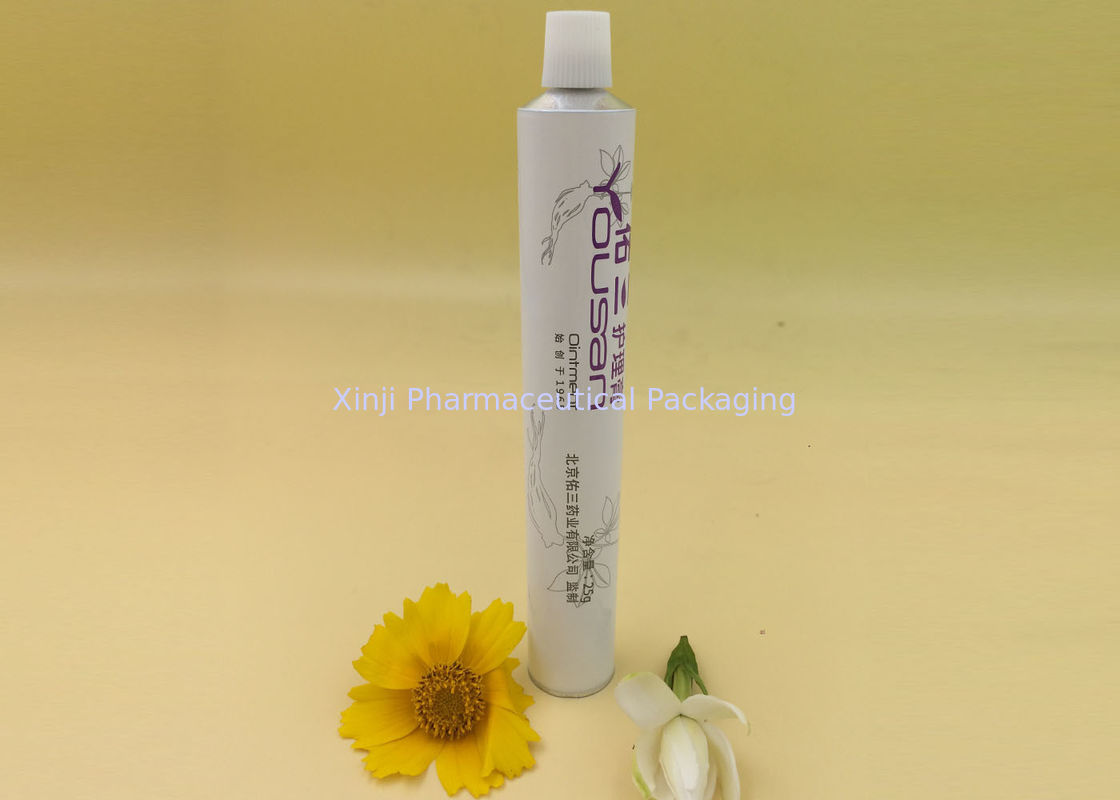 CFDA Tube Cosmetic Packaging , 99.7% Purity Aluminium Tubes For Cosmetics