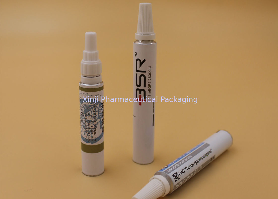 13.5 Mm Diameter Squeeze Tube Containers For Eye Ointment / Cream