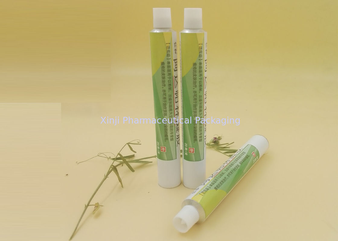 30g Aluminum Ointment Tubes ISO CFDA Certificate HPPE Material Cap