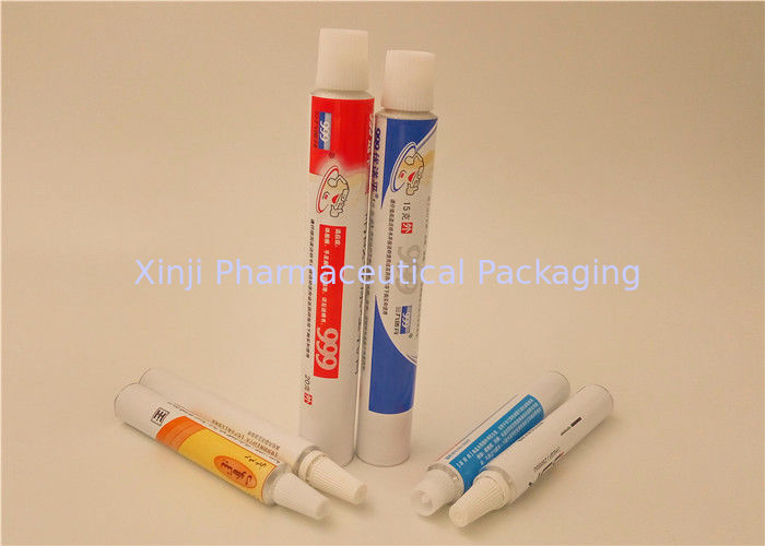 20g Travel Squeeze Aluminium Collapsible Tubes For Medicine Ointment