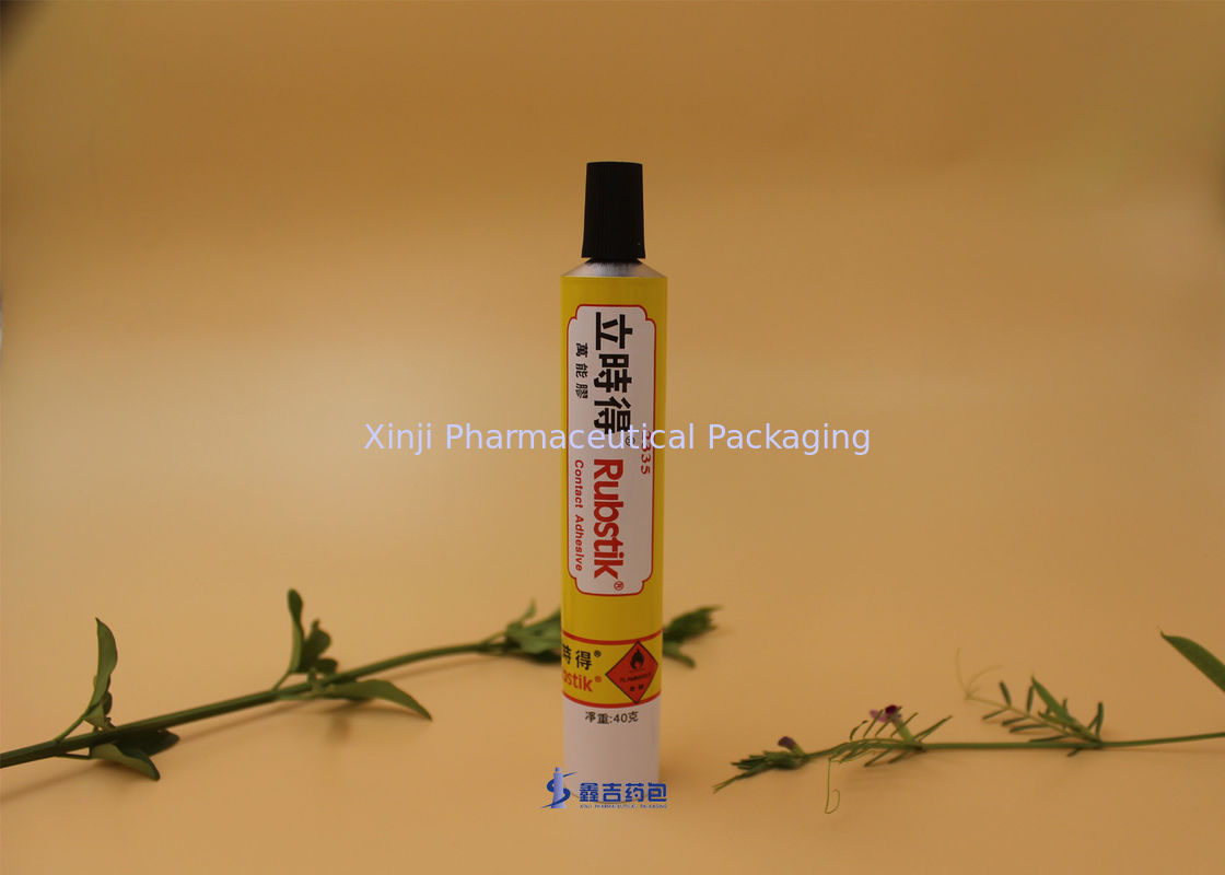 Customized Artwork Squeeze Tubes For Cosmetics / Adhesive / Glue Packaging