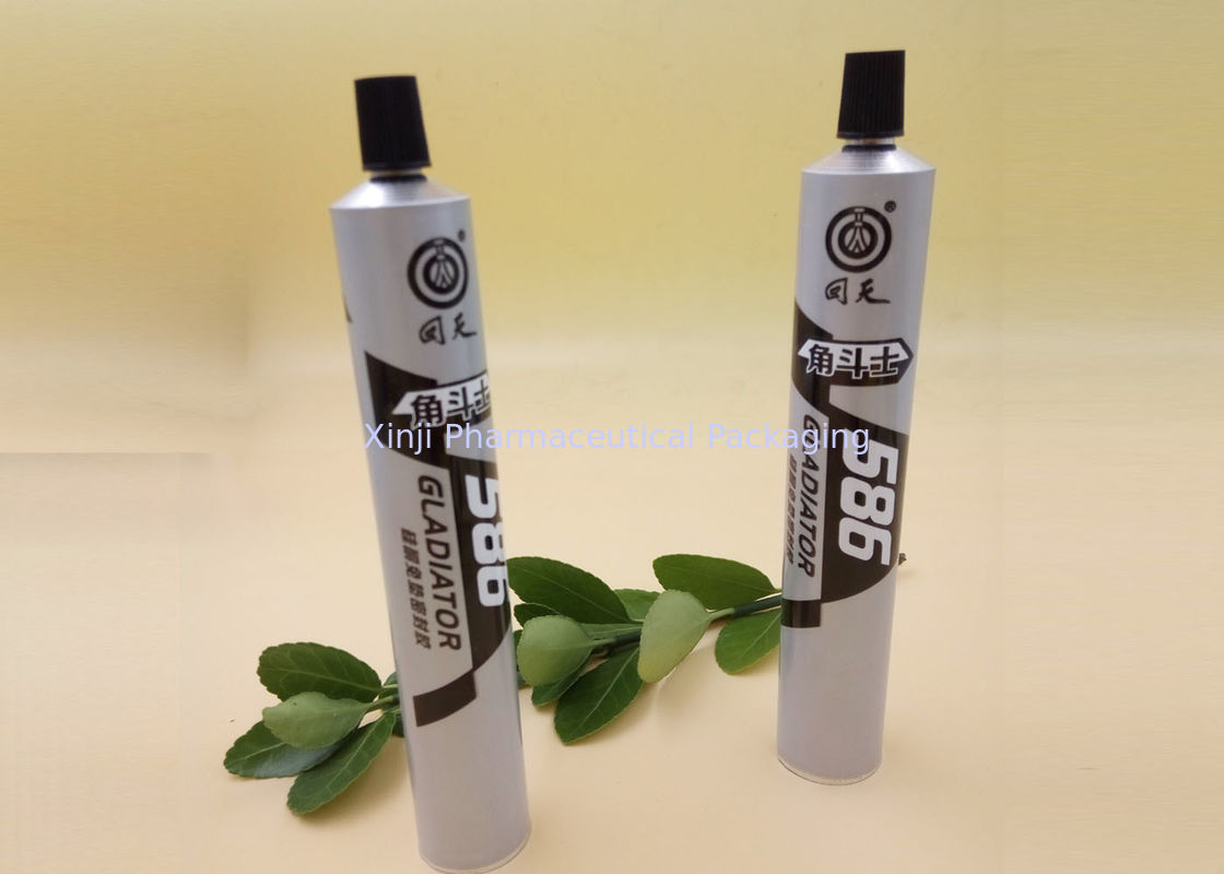 Adhesive Tube Cosmetic Packaging , Customized Artwork Empty Cream Tubes