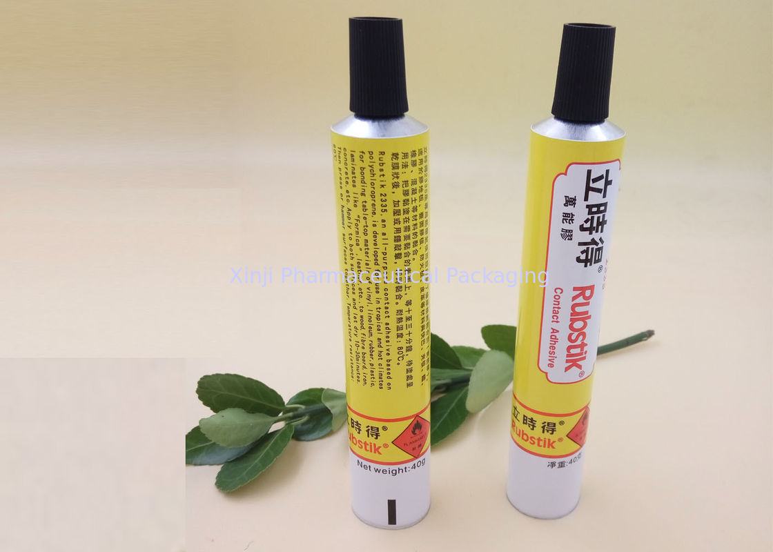 3 - 120ml Glue Adhesive Tube Packaging 99.7% Purity Squeezable Aluminum