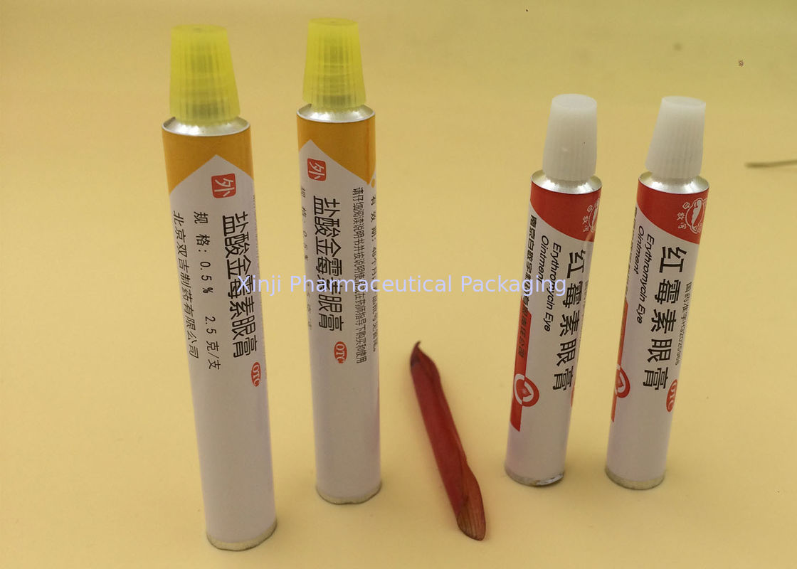 ISO 5 Gram Empty Cream Tubes , 3 - 10ml Empty Eye Cream Bulk Squeeze Tubes