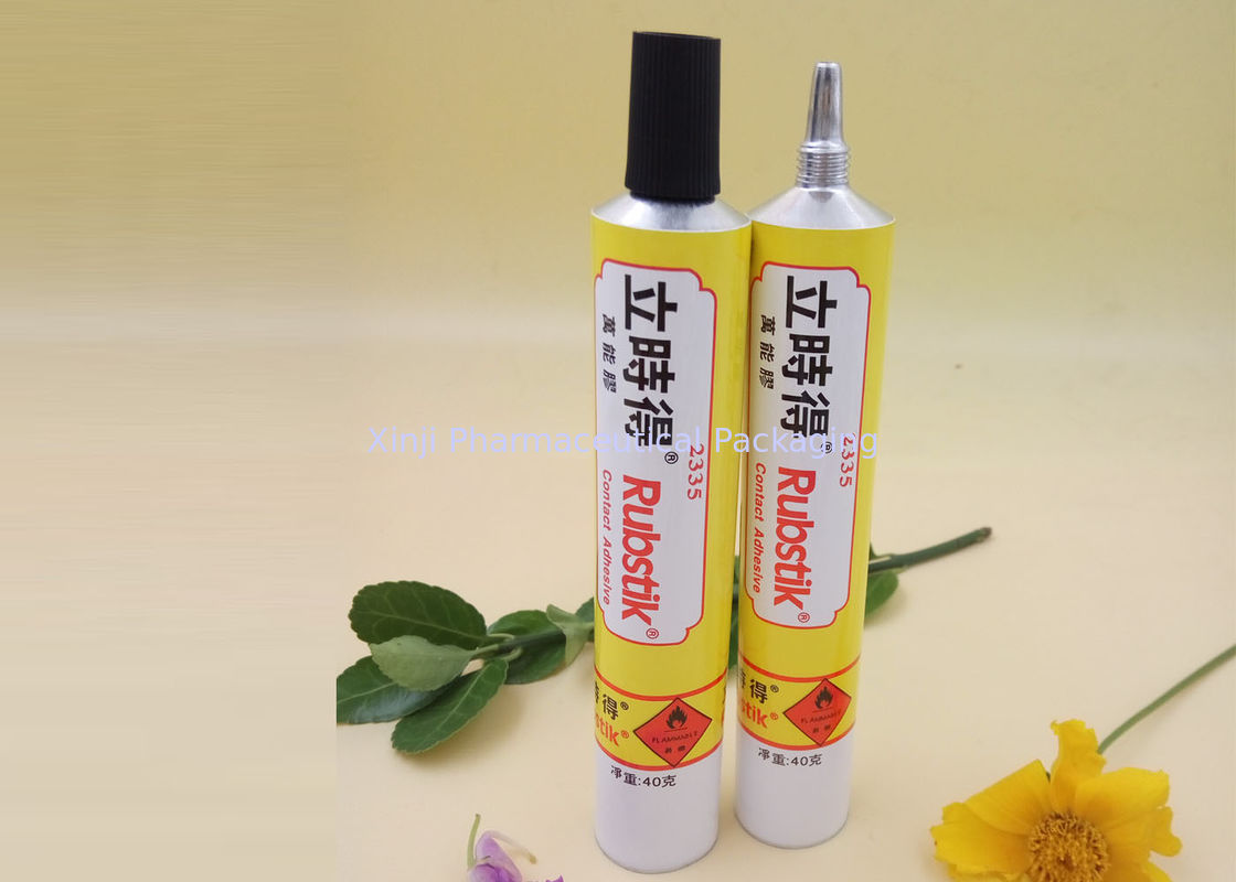 Aluminum Nozzle Squeeze Tube Packaging , 13.5mm - 40mm Cosmetic Tube Packaging