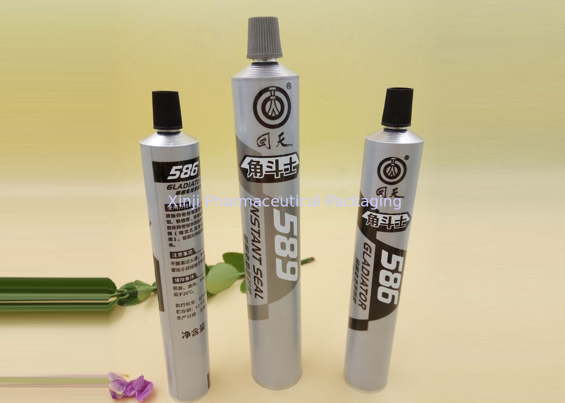 Metal Aluminium Collapsible Tubes , ISO CDFA Approved Toothpaste Tube Packaging
