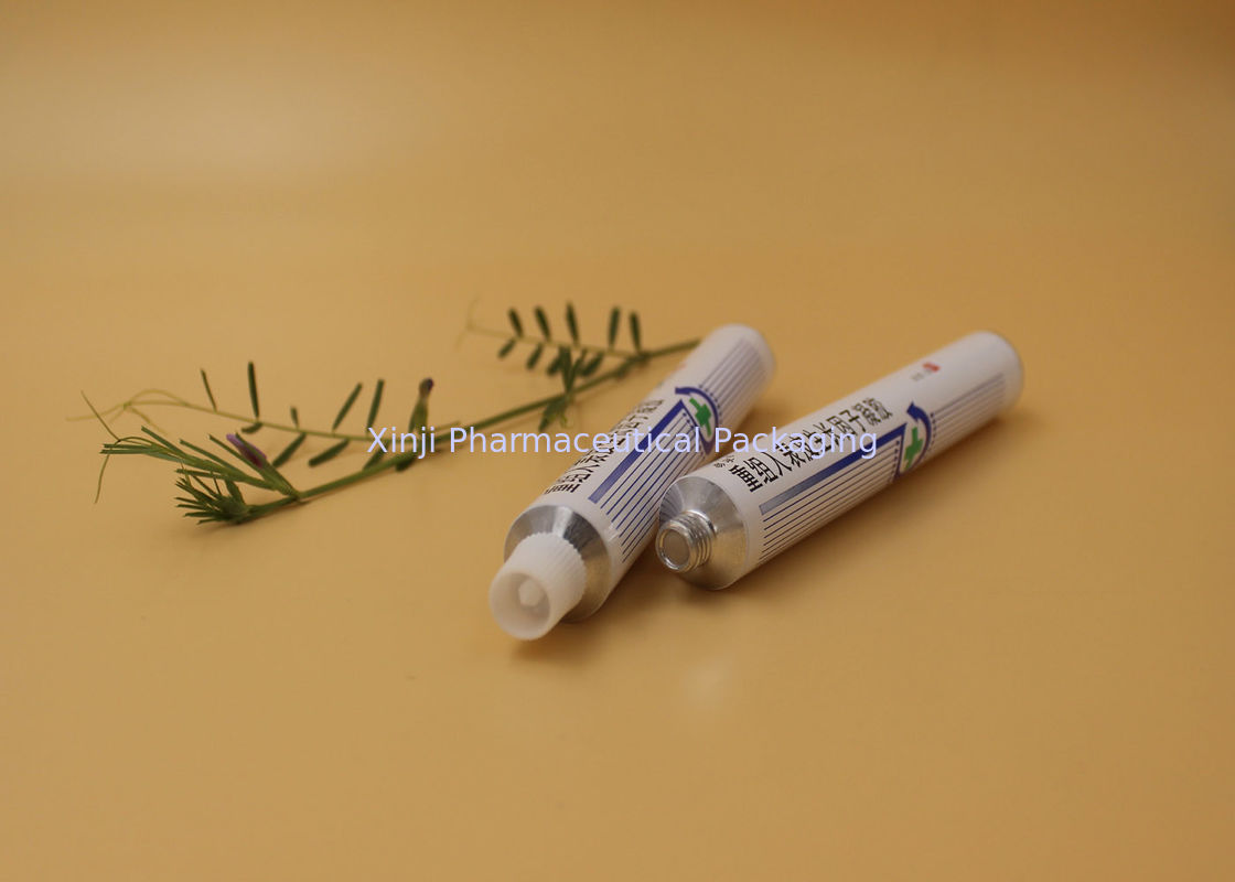 Six Colors Aluminum Collapsible Tubes ,  3 Ml - 200 Ml Ointment Packaging