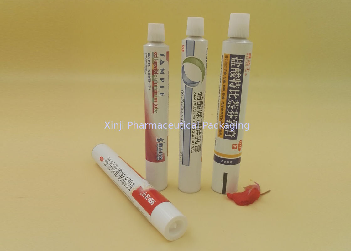 Dermatologie Cream Lotion Squeeze Tubes 19 Mm Diameter ISO CFDA Certification