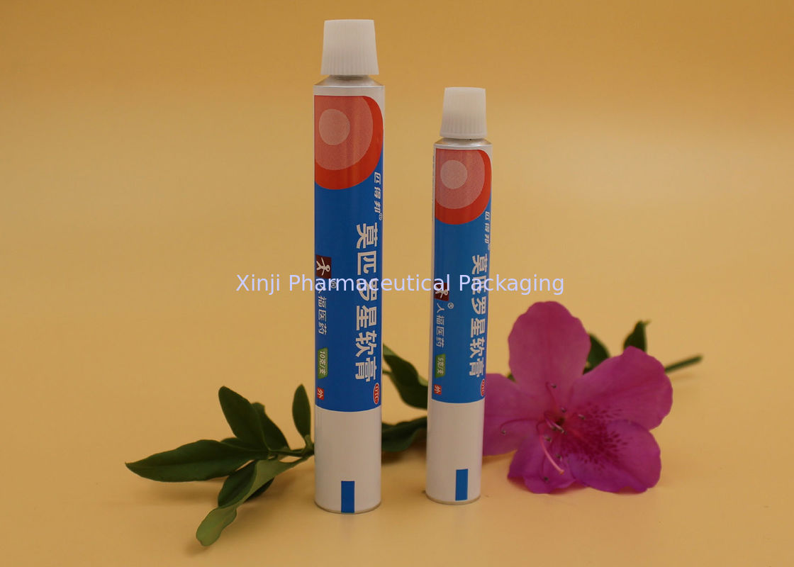 Squeezable Aluminum Cosmetic Tubes , CFDA ISO Approved Mini Squeeze Tubes