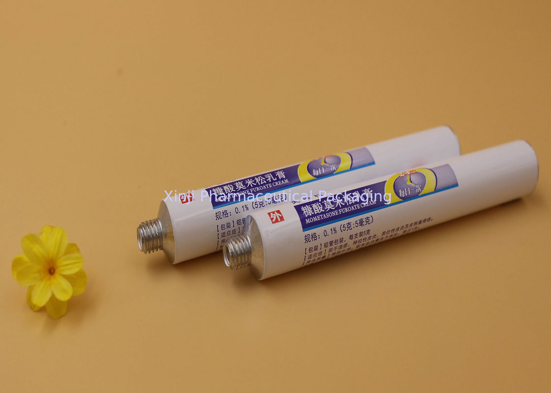 6 Colors Printing Packaging Tubes , Pharmaceutical Ointment Glaminate Tubes