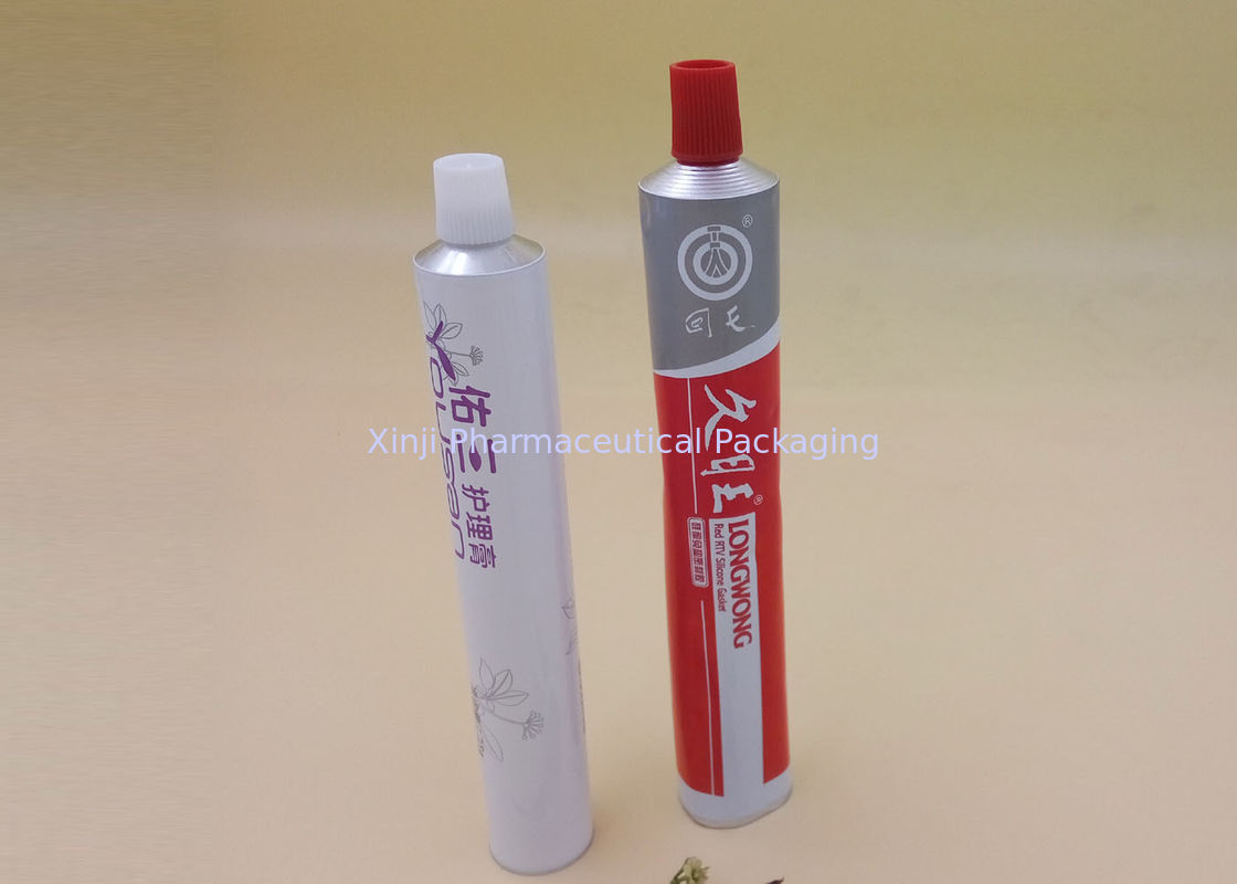 Colorful Printing Aluminium Collapsible Tubes Diameter 16/ 19 / 22 / 25mm