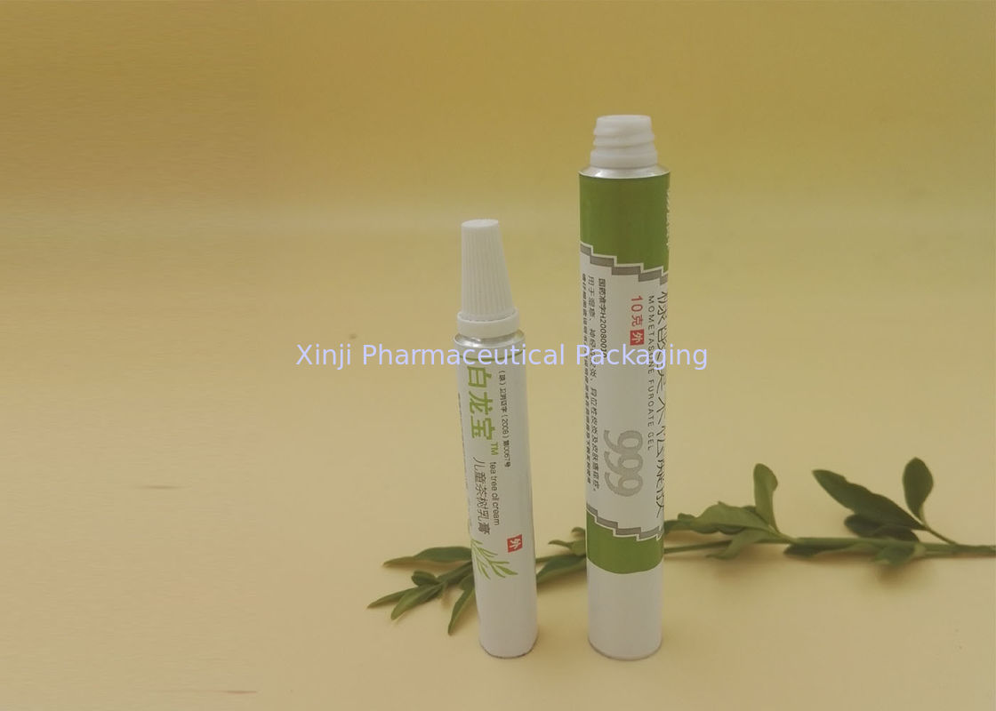 100g Flexible Clear Cosmetic Tube Packaging With Custom Changing Color