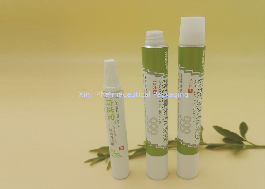 Pharmaceutical / Cosmetic Aluminium Collapsible Tubes 6 Color Flexible Printing