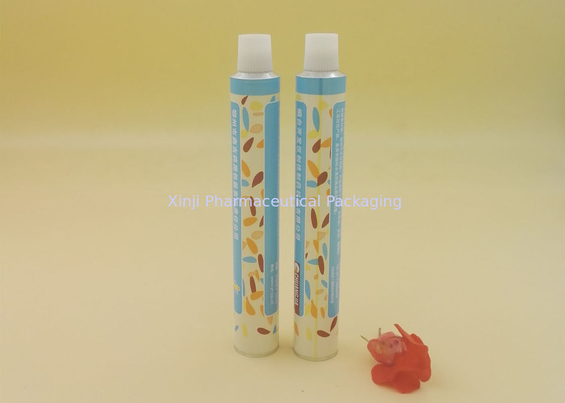 15g Aluminum Pharma Tube Collapsible Type Eco - Friendly Recyclable Aluminum