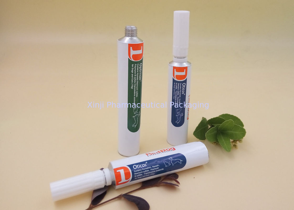 100ml Packing Tube Printed Flexible Aluminum Hairball Remover Tube For Cats Hair Care Cream