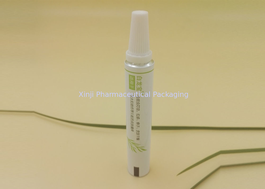 Soft Ointment Aluminum Tubes Packaging , Tube Packaging Of Pharmaceuticals
