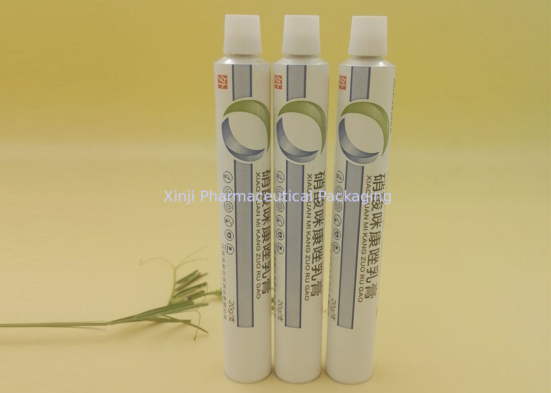 3 -200 ML Soft Medicine Empty Aluminum Tubes Packaging 13.5 Mm - 40 Mm Diameter