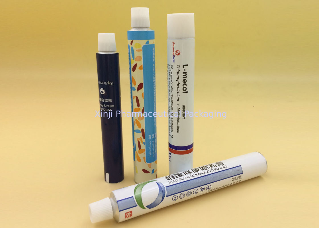 Medicine Products Aluminum Squeeze Tubes 15g Volume M9 Membrane Thread