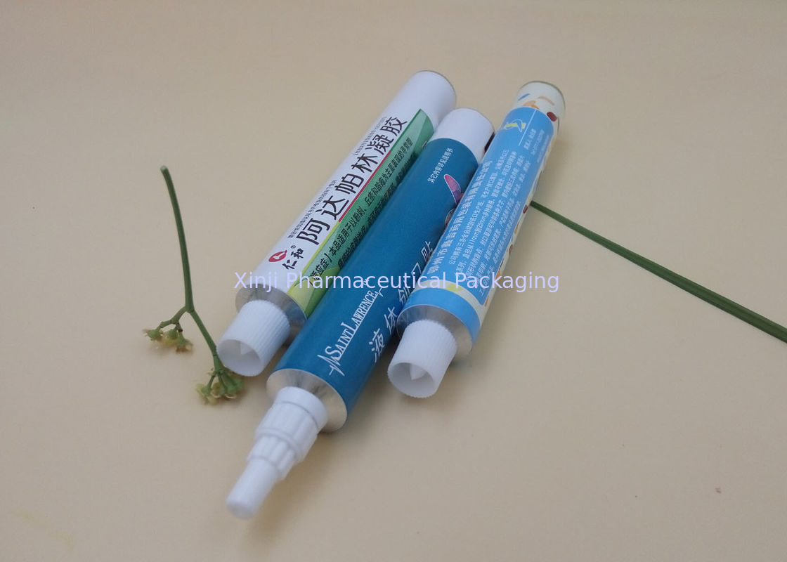 20ml Squeeze Tube Packaging For Skin Pharmaceutical Cream / Gel Packaging