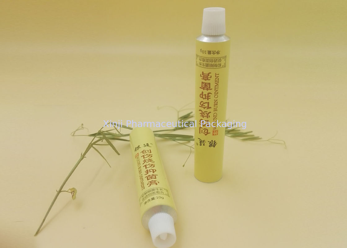 30g Printed Tube Packaging , Empty Metal Squeeze Tubes Dia 13.5mm - 40mm