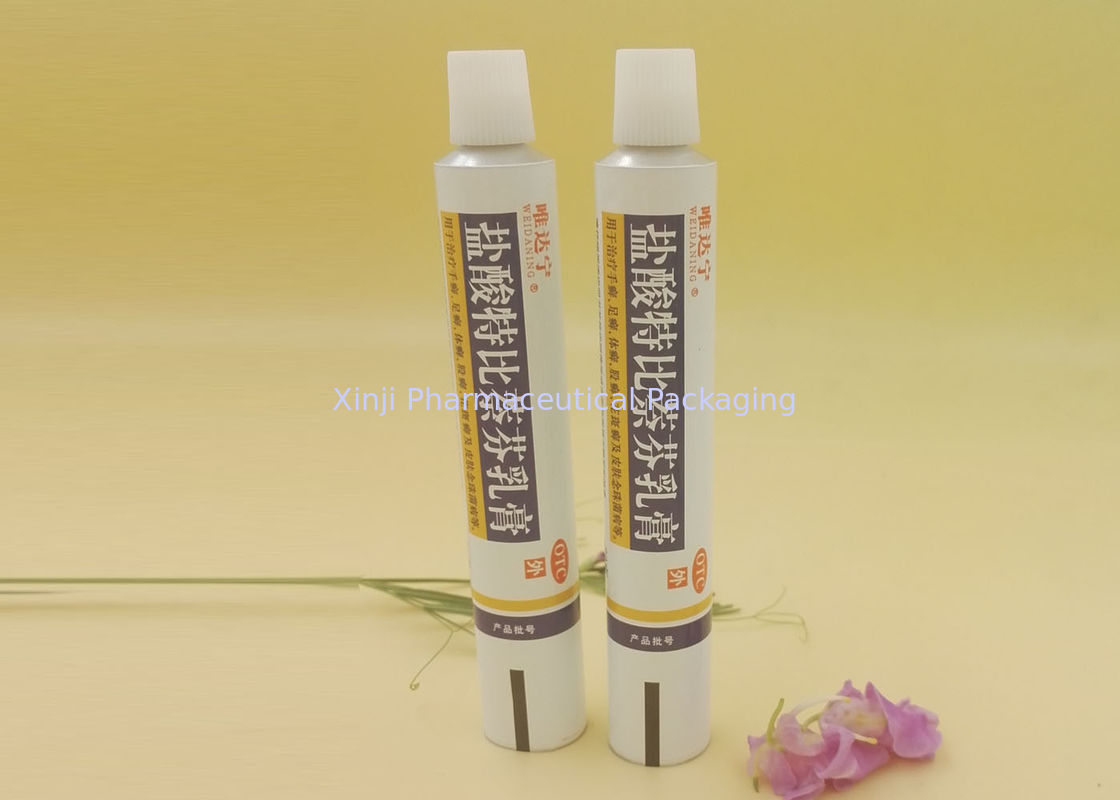 Soft Aluminum Ointment Tubes For Pharmaceutical BS2006-86 Standard