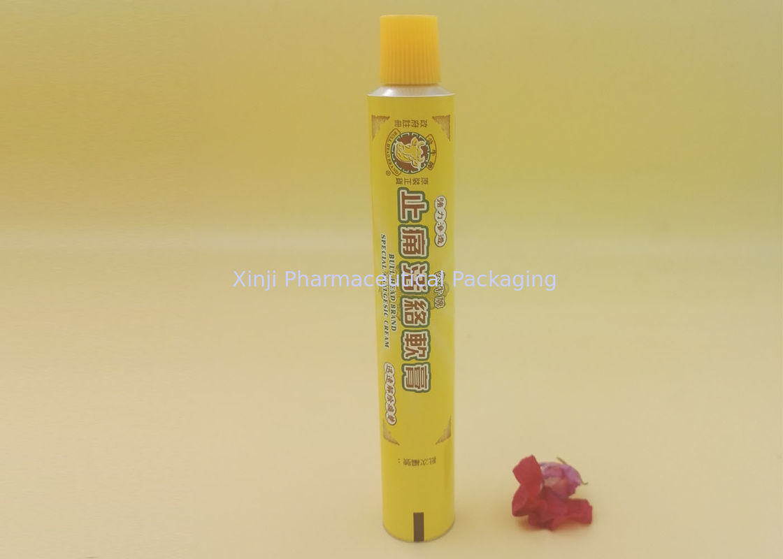 15g Aluminum Ointment Tubes Packaging Customized Nozzle Max 6 Colors Printed
