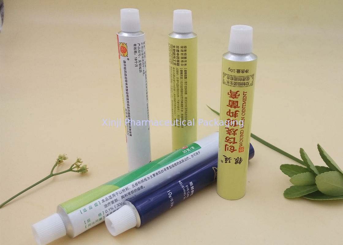 Skin Coating Metal Squeeze Tubes Epoxy Phenolic Resin Dia 13.5 Mm - 40 Mm