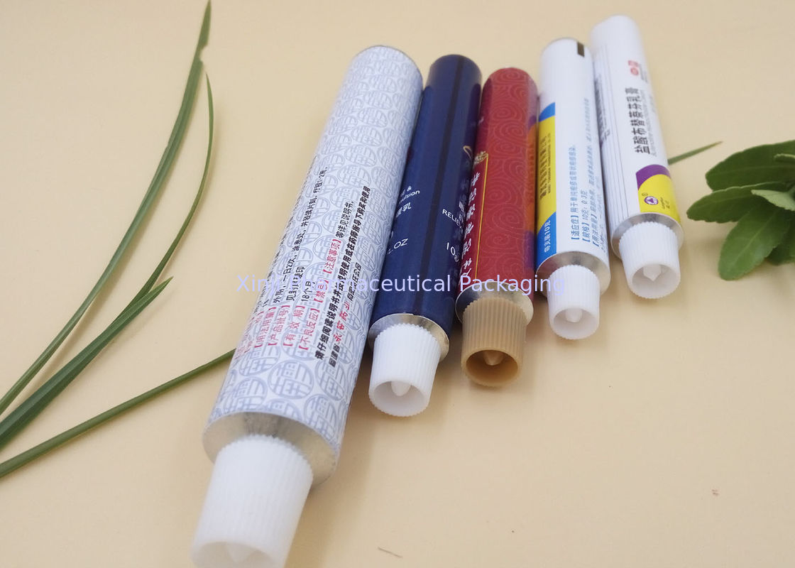 20 Gram Cream Squeeze Tube Containers , ISO CFDA Cosmetic Squeeze Tubes
