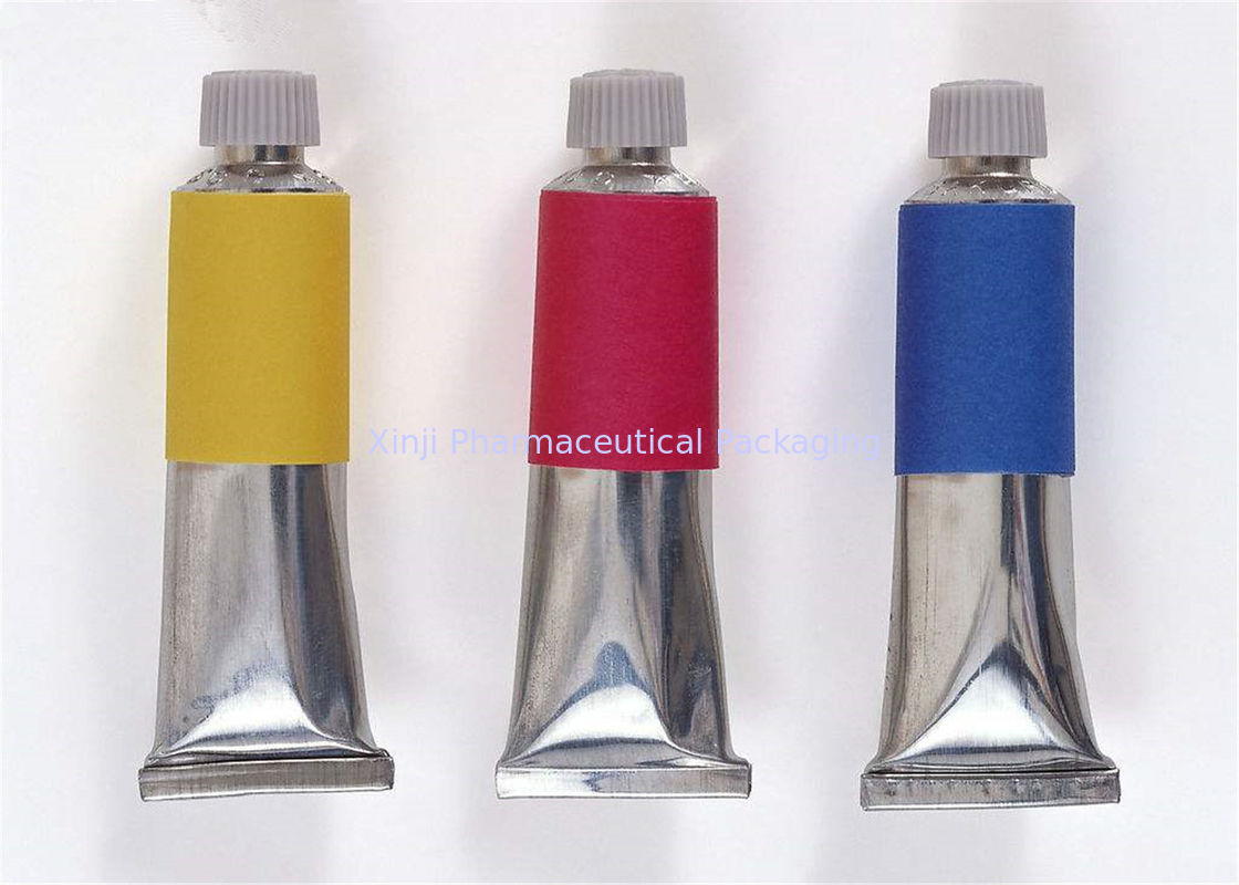 13.5mm - 40mm Dia Aluminum Toothpaste Tube , Coloful Aluminum Cigar Tubes