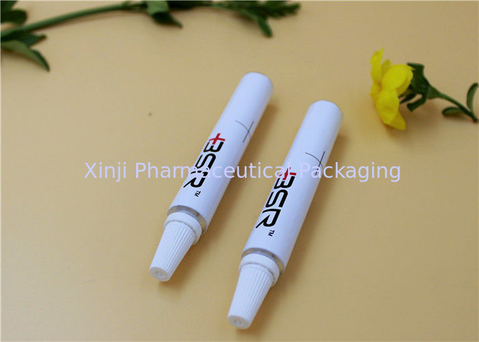 5G Capacity Cream Packaging Tubes , Empty Eye Ointment Tube Aluminum Packaging