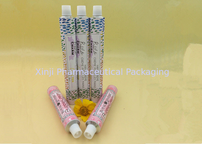 Squeeze Aluminum Cosmetic Tubes Ointment Packaging Tubes ISO CFDA Certificate
