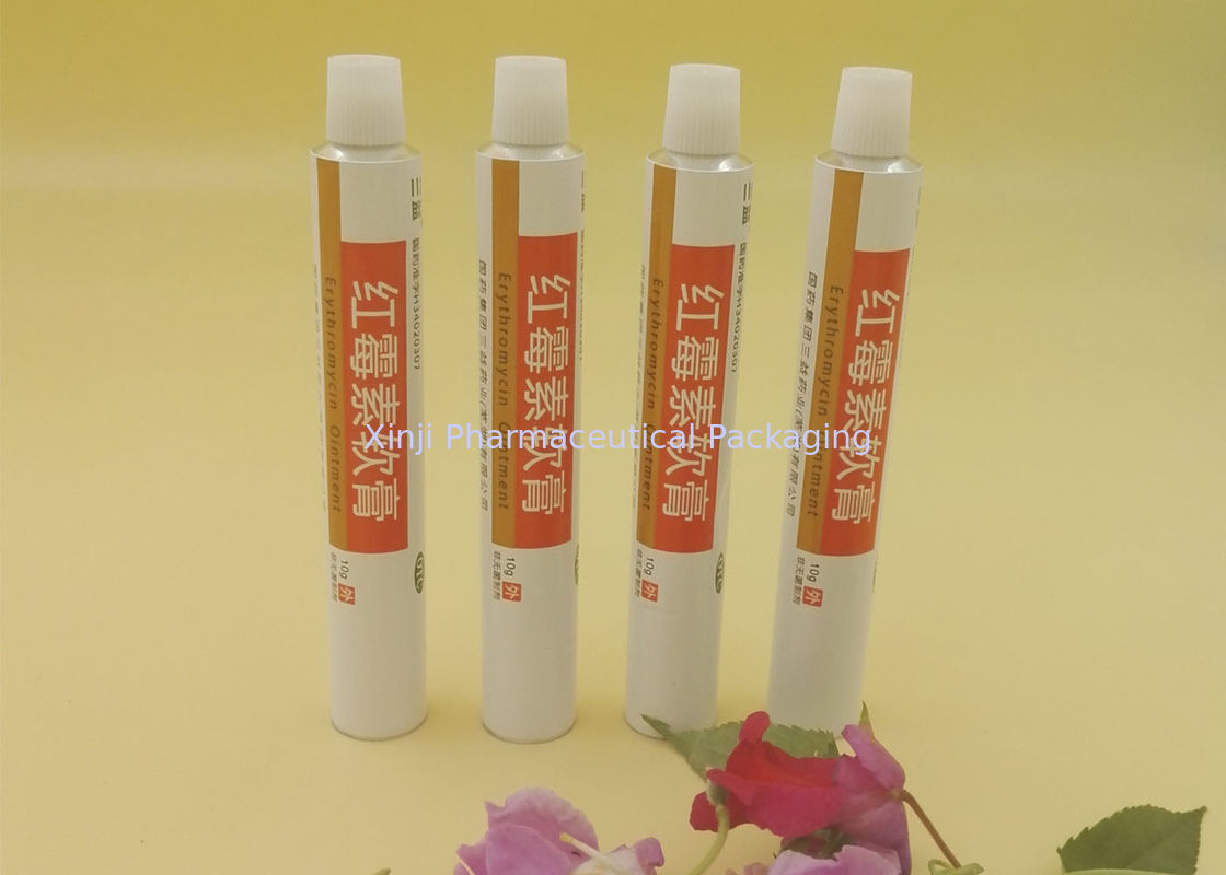 25G Cream Packaging Tube 99.7% Aluminum GMP Standard mini squeeze tubes