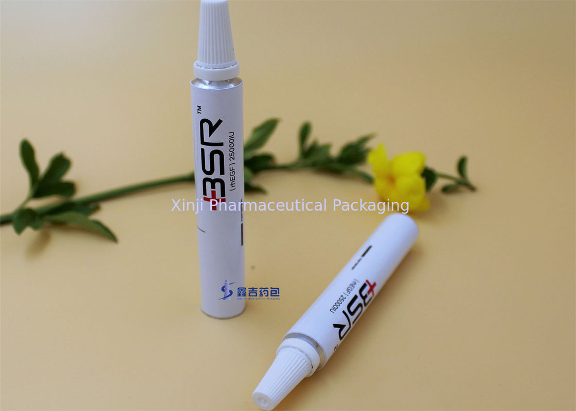 13.5mm Sterile Eye Ointment Tube , 5G Eye Cream Tube with Extended Nozzle
