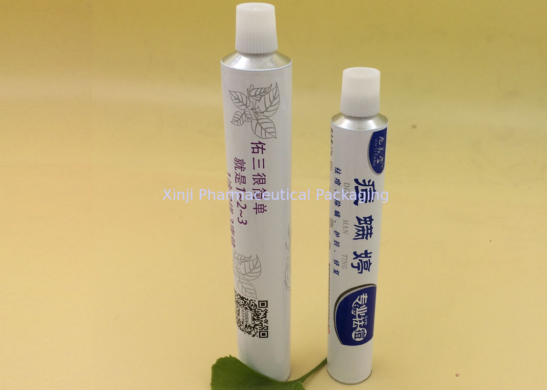 Ointment / Cream Tube Aluminum Squeeze Tubes for Pharmaceutical / Cometic Packaging