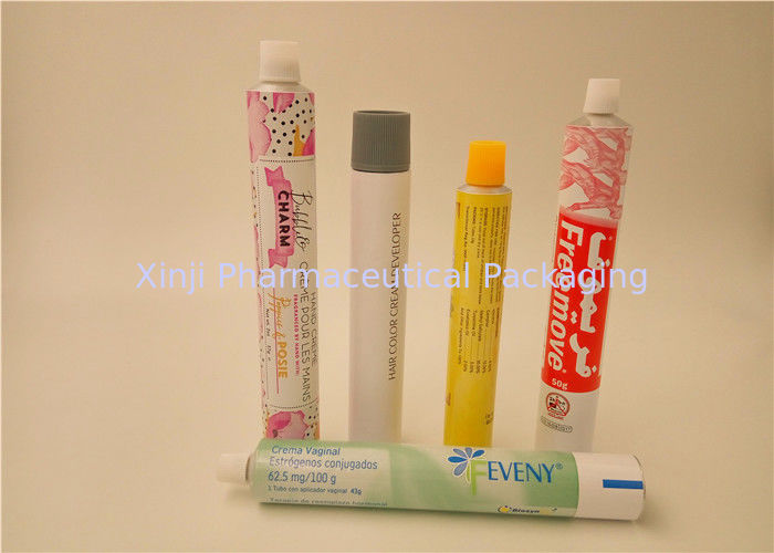  Skin Dermatological Aluminum Squeeze Tubes For Cosmetic / Pharma