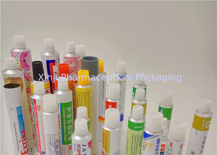 Aluminum Metal Squeeze Tubes For Gels For The Use Of Ophthalmology